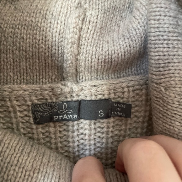 PrAna Funen Loop Wool Blend Sweater Tunic Size Small - Picture 6 of 10